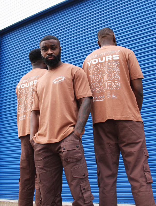 FLVR Capsule Chocolate 'Waves' T-Shirt