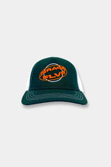 FLVR Capsule: Orange Logo Trucker Cap - FLVR Apparel