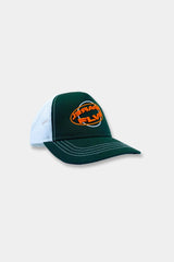 FLVR Capsule: Orange Logo Trucker Cap - FLVR Apparel