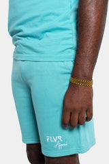 Teal Essential FLVR Shorts - FLVR Apparel
