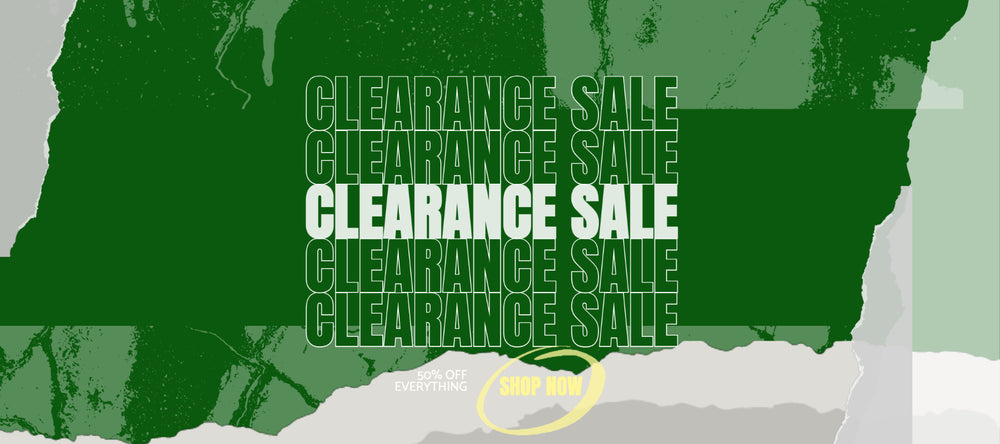 FLVR Clearance Sale Banner