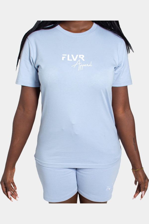 Blue Essential FLVR T-Shirt - FLVR Apparel